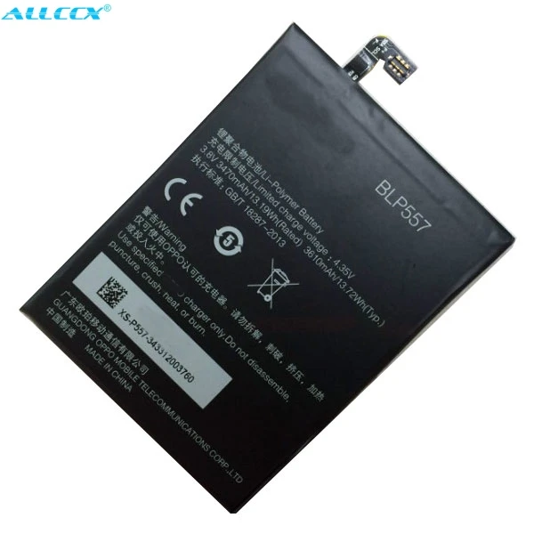 ALLCCX high quality mobile battery BLP557 for OPPO N1 N1T N1W with good and best price | Мобильные телефоны и аксессуары