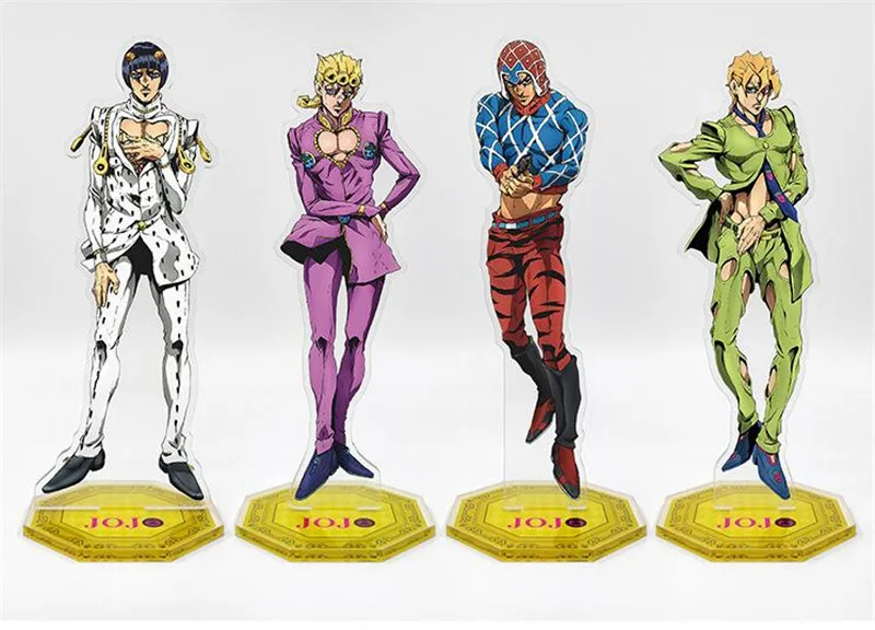 Аниме мультфильм JOJO странное приключение Золотой ветер Бруно Леон Джорно