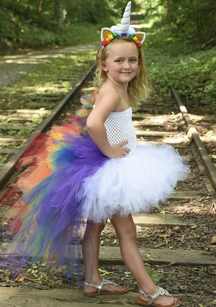 Rainbow Unicorn Inspired Dress