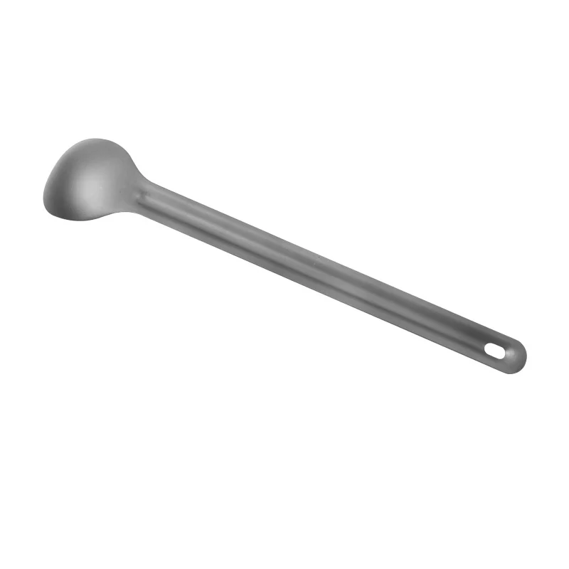 TOAKS ultraligero de titanio arenado cuchara larga manejar Camping cuchara SLV-03