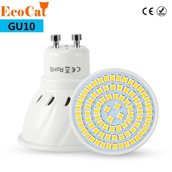 

GU10 LED Bulb 220V Lampada LED Lamp 2835 5730 Ampoule LED Spotlight GU10 Bombillas Lamparas Spot light Candle Luz Spot luz