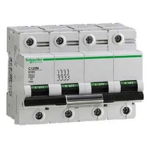 

INTERRUPTOR MAGNETOTERMICO C120N 4P 100A CURVA D
