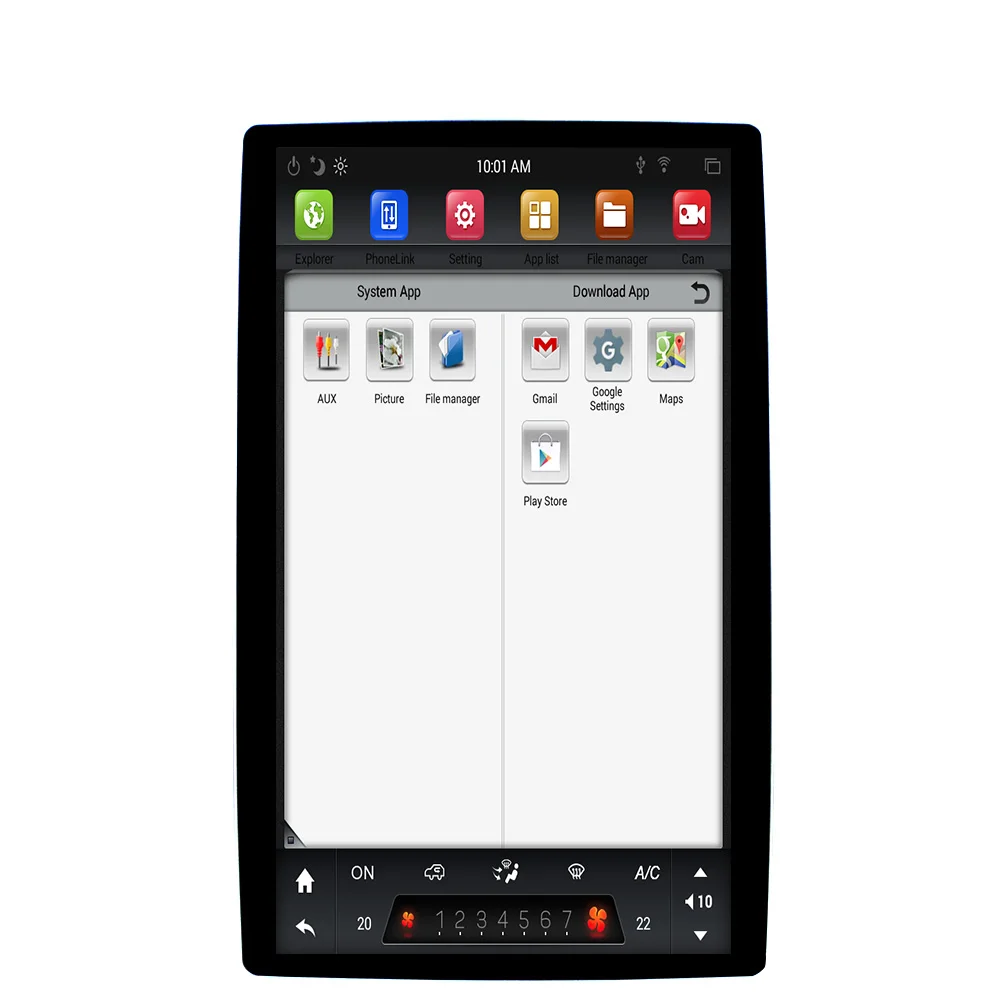Автомобильный gps радиоприемник без dvd плеера 2din в стиле Тесла для Toyota Lexus Land Rover Nissan