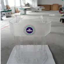 Платформа organic stage the speakers podium crystal acrylic lectern приемная церковь