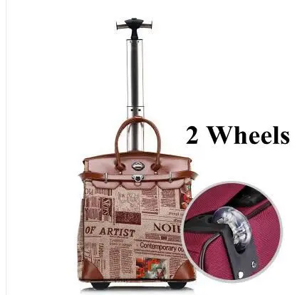 20 Inch Women Travel Cabin Luggage Bag Trolley Bag Trolley Suitcase Rolling Luggage Bag Baggage Suitcase On Wheels Travel Bags