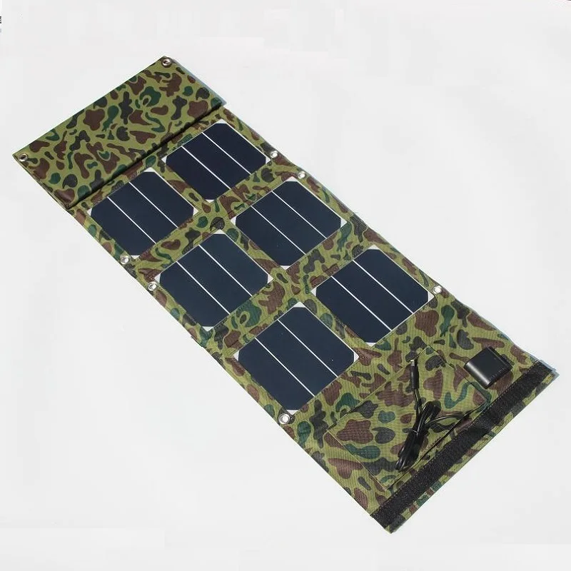 

40W Foldable Solar Charger Portable Solar Cell Charger for Laptop/Cell Phone DC18V+Dual USB Output High Efficiency Free Shipping