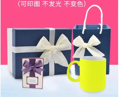 Diy фото на заказ сувенирная Кружка Керамическая креативный тренд пара подарок на день Святого Валентина не изменяет цвет