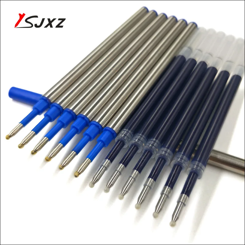 

Black Blue ink Roller ball pen 0.5mm refill , ballpen refills smooth writing