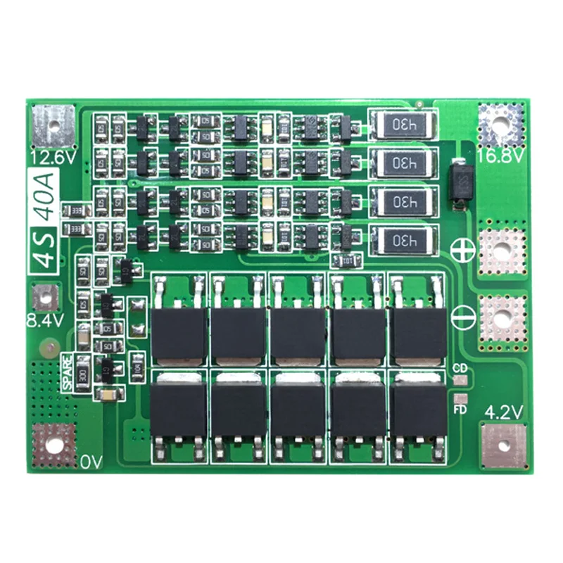 Mayitr 4S 40A литий-ионный аккумулятор 18650 протектор зарядное устройство плата защиты BMS с балансом для дрели/распылителя/светодиодный свет