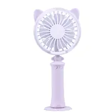 Портативный USB портативный мини-вентилятор СВЕТОДИОДНЫЙ Ночник настольный вентилятор с лампами
