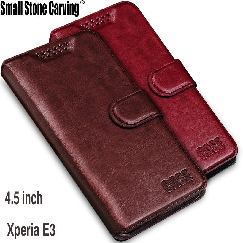 

Case for Sony Xperia E3 Flip Cover Leather Cases for Sony Xperia E3 Dual D2212 Fundas Capa D2203 D2206 D2243 D2202 Coque Shell