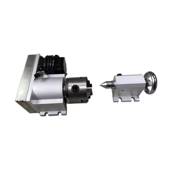 3 jaw chuck Rotary Axis tailstock with dust cover for wood Router milling machine CNC 3040 6040 6090 customized dust cover engraving machine dust cloth dust cover for cnc machine