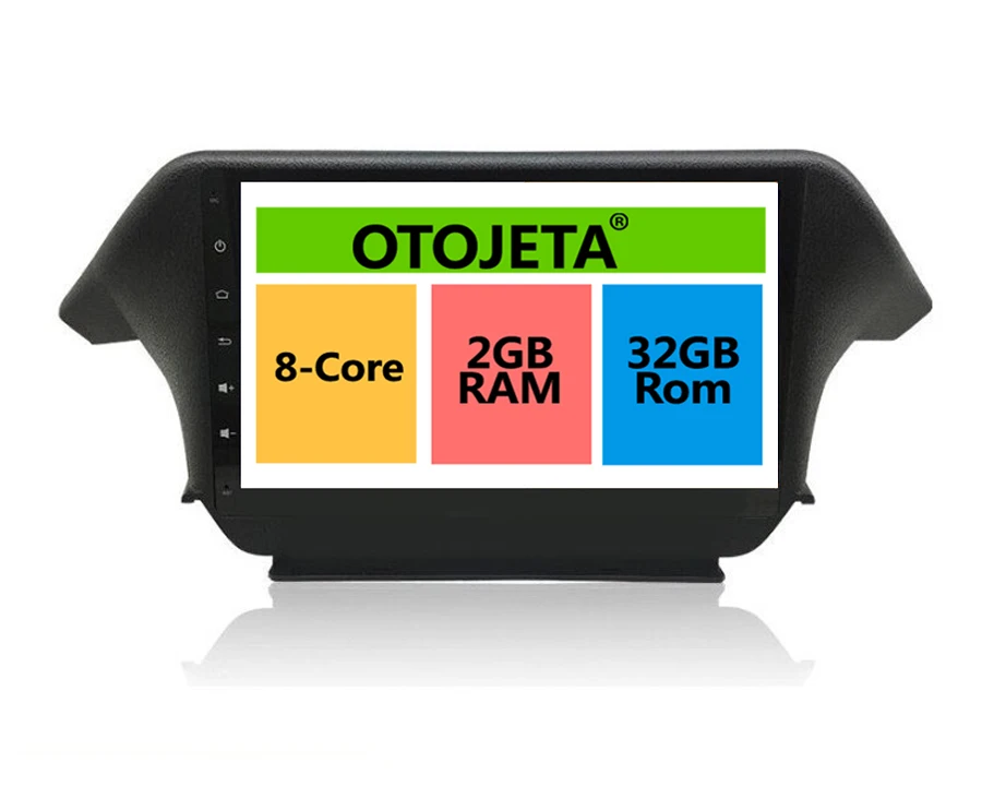 Otojeta большой экран hd Автомобильный dvd-плеер радио головное устройство магнитофон для HONDA Odyssey 2014-8,1 android 2009 мультимедийный стерео