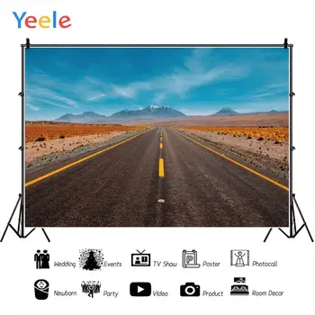 

Yeele High Resolution High Road Desert Professional Wedding Photography Backdrops Photographic Backgrounds For The Photo Studio