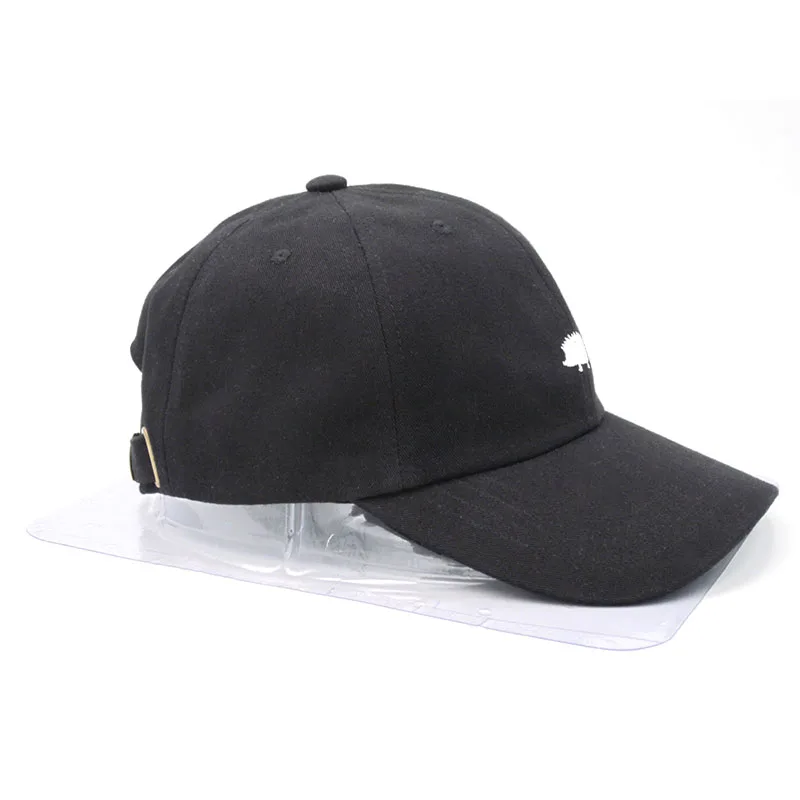 Бренд JIAMEIGUAN, модная бейсбольная кепка, Спортивная Кепка для отдыха, бейсболка, унисекс, с мультяшным рисунком, с вышивкой, шапка в стиле хип-хоп - Цвет: Black