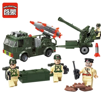 

Enlighten Models Building toy Compatible with E812 242pcs Rocket Blocks Toys Hobbies For Boys Girls Model Building Kits