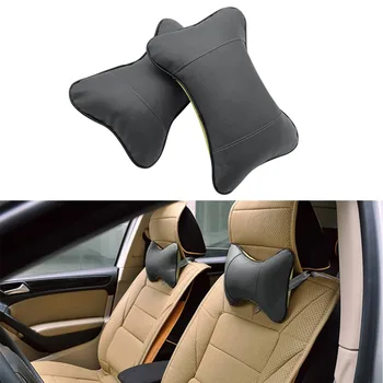 

2pcs Interior Accessories Neck Pillow sticker For Volvo Xc60 S60 s40 S80 V40 V60 v70 v50 850 c30 XC90 s90 v90 xc70 s70