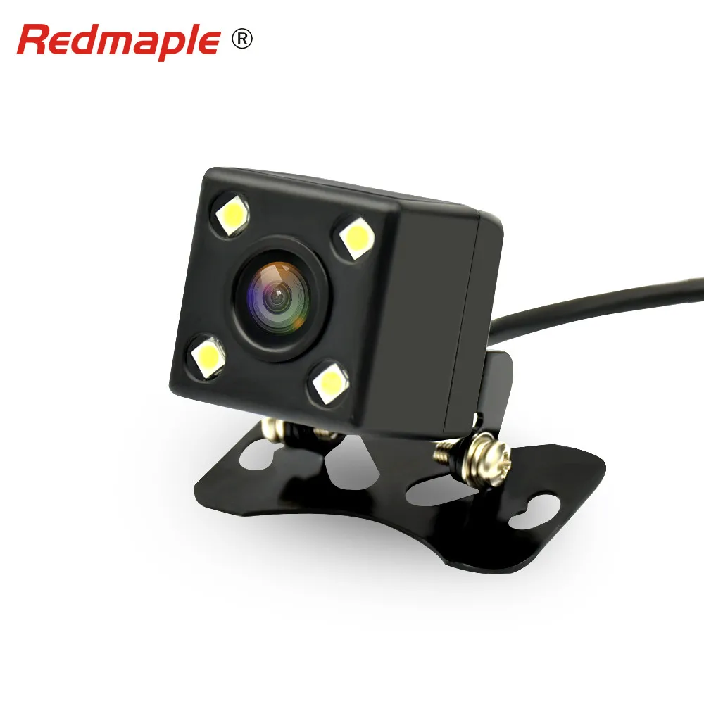 

4 LED Car Rear view Camera Universal Backup Parking Camera Waterproof Reversing Night Vision 170 Degree Wide Angle HD Image