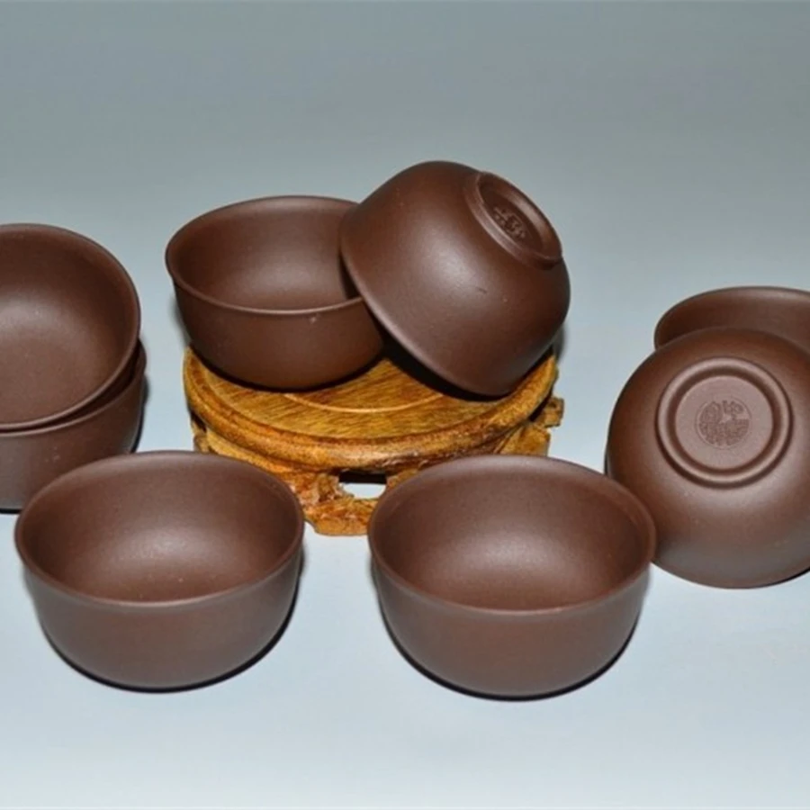 60ML*2PCS CHINESE tea cups YIXING ZISHA TEA CUPS Black tea/Pu'er tea