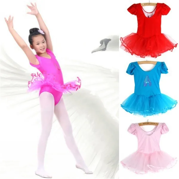 Тренировочная одежда для занятий гимнастикой для Девочка Балетное платье для девочек профессиональные Балетные платья-пачки, трико для танцев танцевальная одежда для балета Костюмы