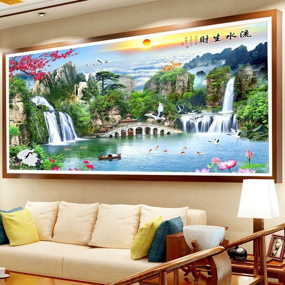 HUACAN-Diamond-Embroidery-Sale-DIY-Paint-With-Diamonds-Painting-Landscape-5D-Cross-Stitch-Picture-Of-Rhinestone (1)