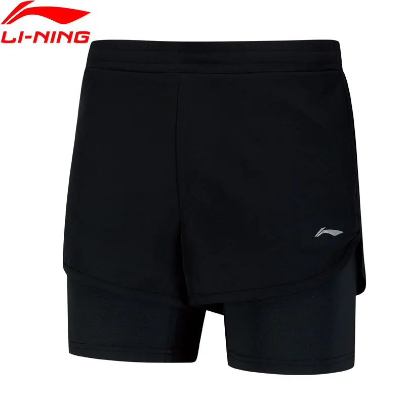 Li-Ning женские шорты для соревнований по бадминтону дышащие комфортные спортивные