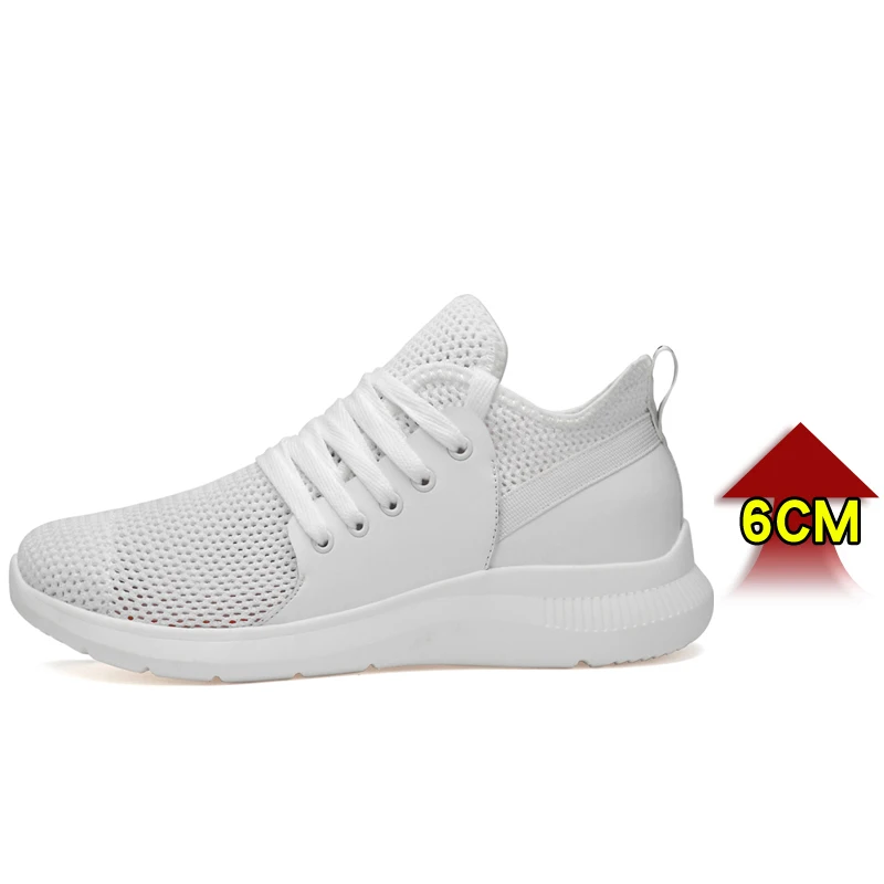 

Heightening Shoes Elevator Shoes Height Increase Shoes for Men 6 Cm/8 Cm/10 Cm Height Increase Insole Casual Sneakers Summer