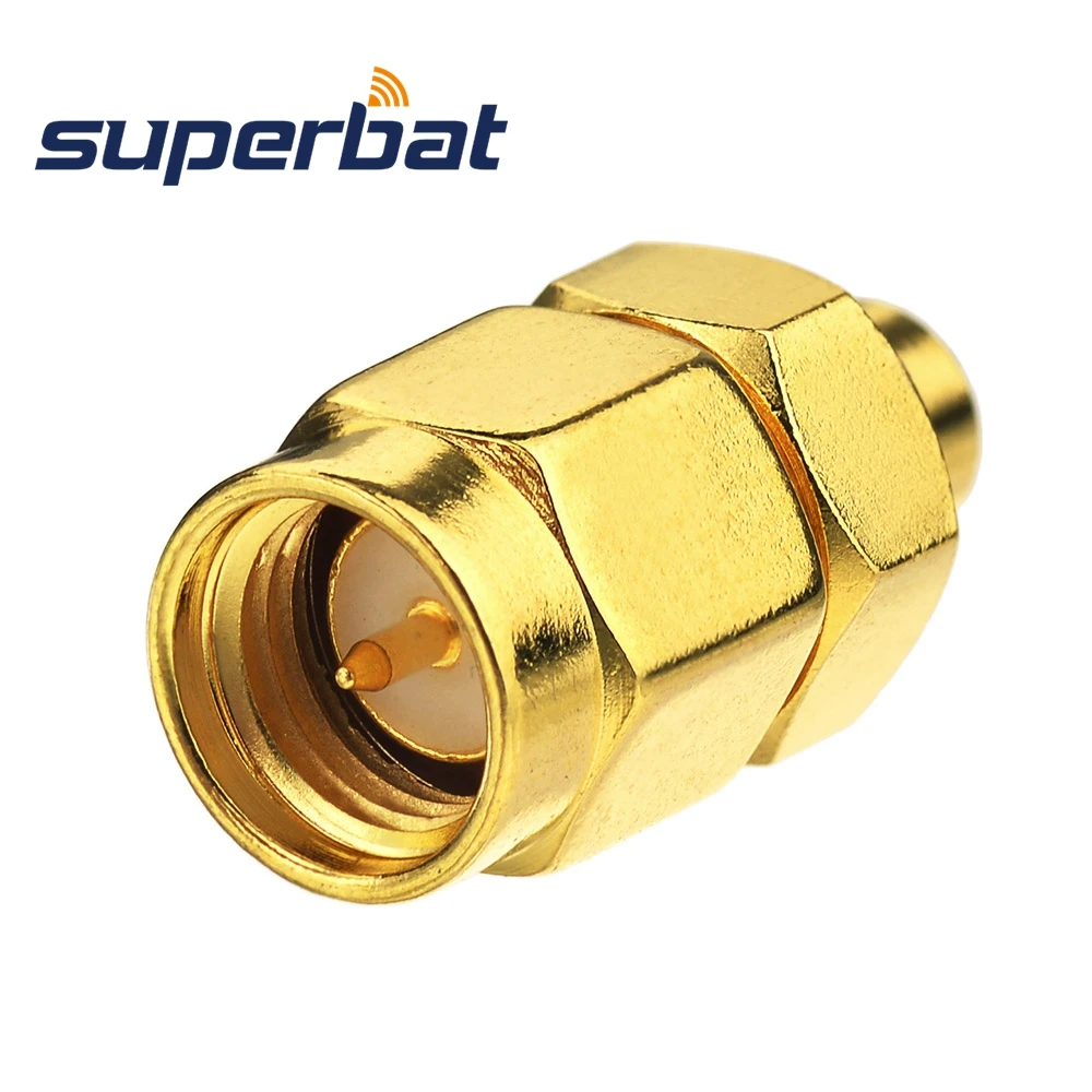 Superbat SMP штекер Адаптер SMA Прямой 50 Ом РЧ коаксиальный разъем с адаптером|Кабели