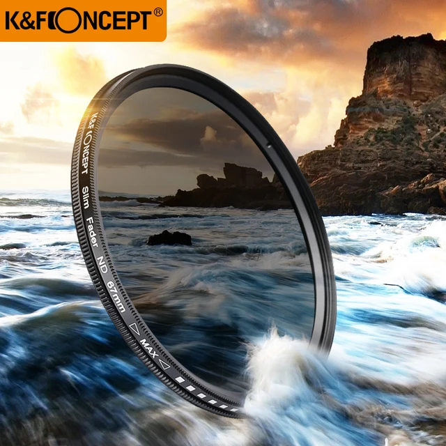 Special Price K&F CONCEPT 40.5~ 82MM Slim Fader Variable ND Filter Adjustable ND2 to ND400 Neutral Density for Canon 7D 50D 60D Special Price K&F CONCEPT 40.5~ 82MM Slim Fader Variable ND Filter Adjustable ND2 to ND400 Neutral Density for Canon 7D 50D 60D