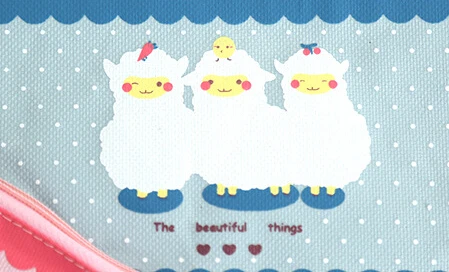 1 шт. новая милая овечка Оксфорд милый стационарный чехол мультфильм Kawaii школьная Ручка Карандаш сумка овца корейский студенческий детский