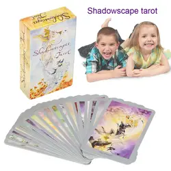 "Shadowscapes Таро" настольная игра 78 шт./Набор Новый дизайн карты английское издание настольная игра, карты Таро для Семья друзей