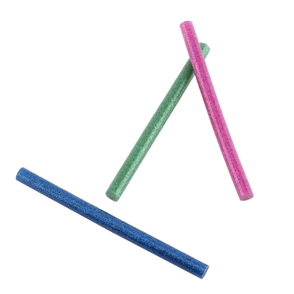 10 шт./лот, разноцветные клеевые палочки, набор палочек для рукоделия