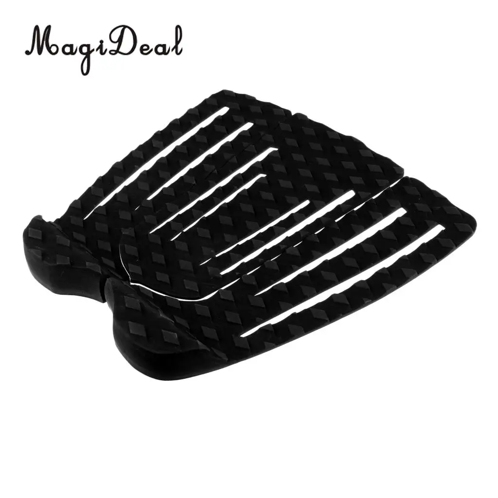 MagiDeal3 Pieces Non-Skid Traction Pad with 4 Pieces Surfing Surfboard Traction Funboard Pad Bar Grip