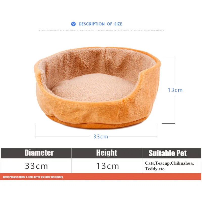 Милый дом кошка кровать маленькая собака Кровати чашка Бишон щенок котенок кровать корзина собака дом свинки Кролика Теплые pet Nest дешевые