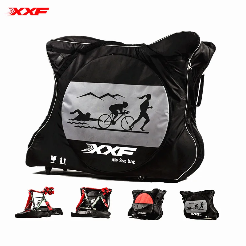 2018 bikes transport Bag for Triathlon tt bike mountain Mtb Road Bikes with Air Pads Bike