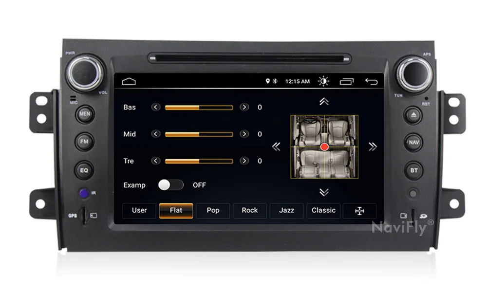 Flash Deal Android 8.1 car multimedia Player For Suzuki SX4 2006-2012 DVD radio tape record GPS navigation Support Bluetooth MIC Map BT USB 14