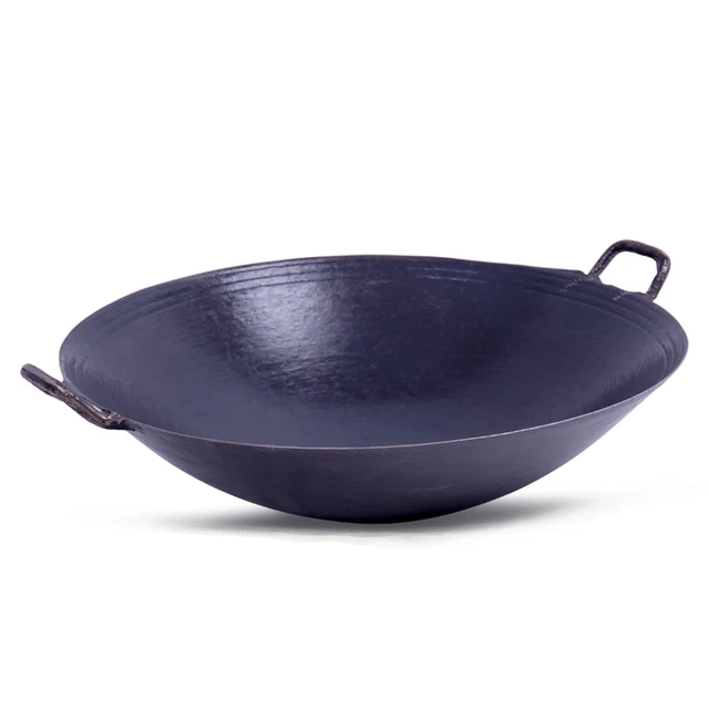 Chinese traditional handmade uncoated double ears iron cast home