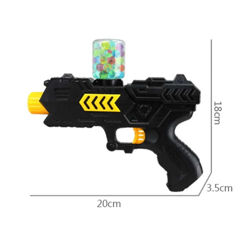 400pcs Water Gun Ball Orbis Ball Soft Paint Gun Pistol Soft Bullet CS Crystal Gun Outdoor