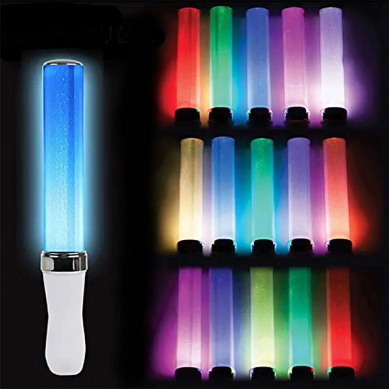 

15 Colors Change Light Stick Wedding Vocal Concert Glow Stick Party Wedding Magic Camping Chemical Fluorescent Create Atmosphere