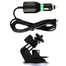Suction Cup Bracket Sucker Holder Car Charger For Sports Cam SJ4000 SJ5000 Gopro hero 4 3 Action Camera Mount Accessories