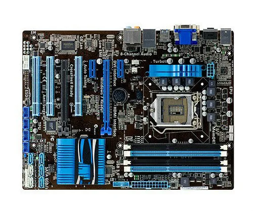 Используется для Asus P8Z77-V LE PLUS настольная материнская плата для intel Z77 DDR3 Socket LGA 1155 USB3.0