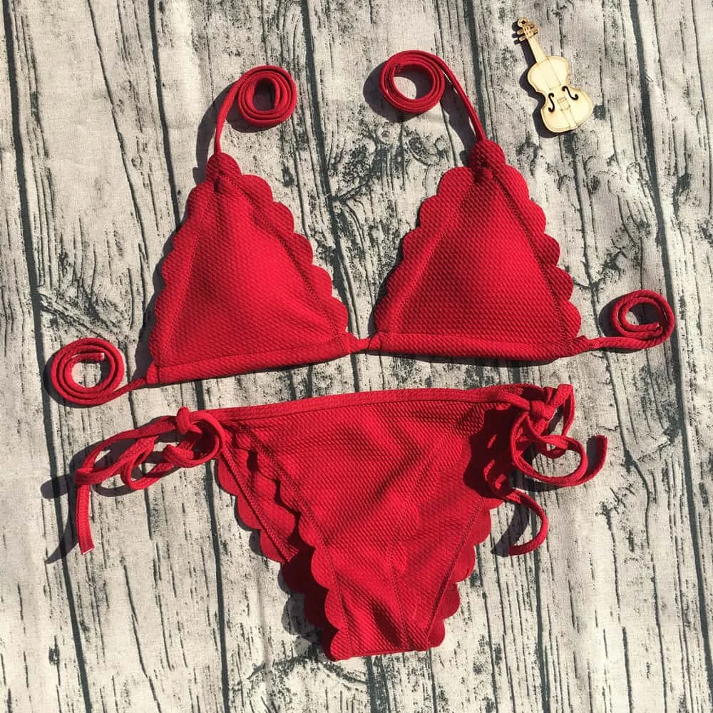Summer Cute Lass String Bikini Bathing Suit 1