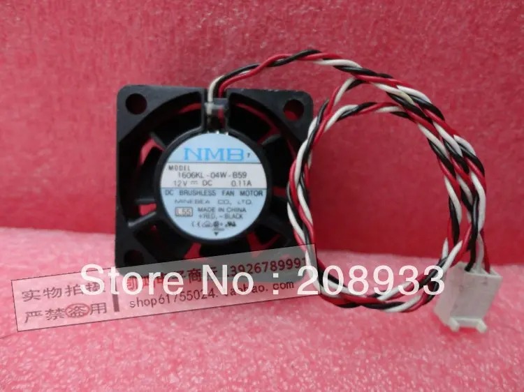

For NMB United States Praia 4015 4l cm dual ball bearing 1606KL-04W-B59 3 line+cooling fan