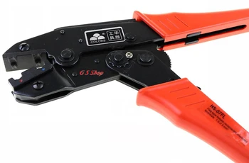 

HS-07FL 0.5-2.5mm2 Mini Flag type female receptacles insulated terminals Crimping Tool