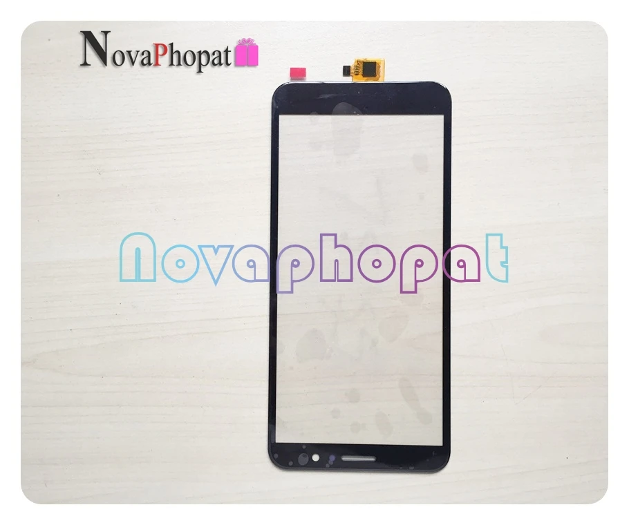 Novaphopat Черный сенсорный экран для BQ BQ-5515L быстрая замена сенсорного экрана