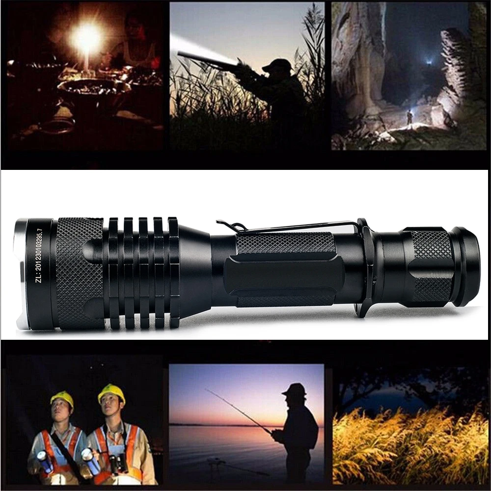 

UniqueFire Newest 2220 Waterproof U2 LED Flashlight High Power 1200LM Mini Lamp 3 Mode Camping Equipment Torch Flashlight