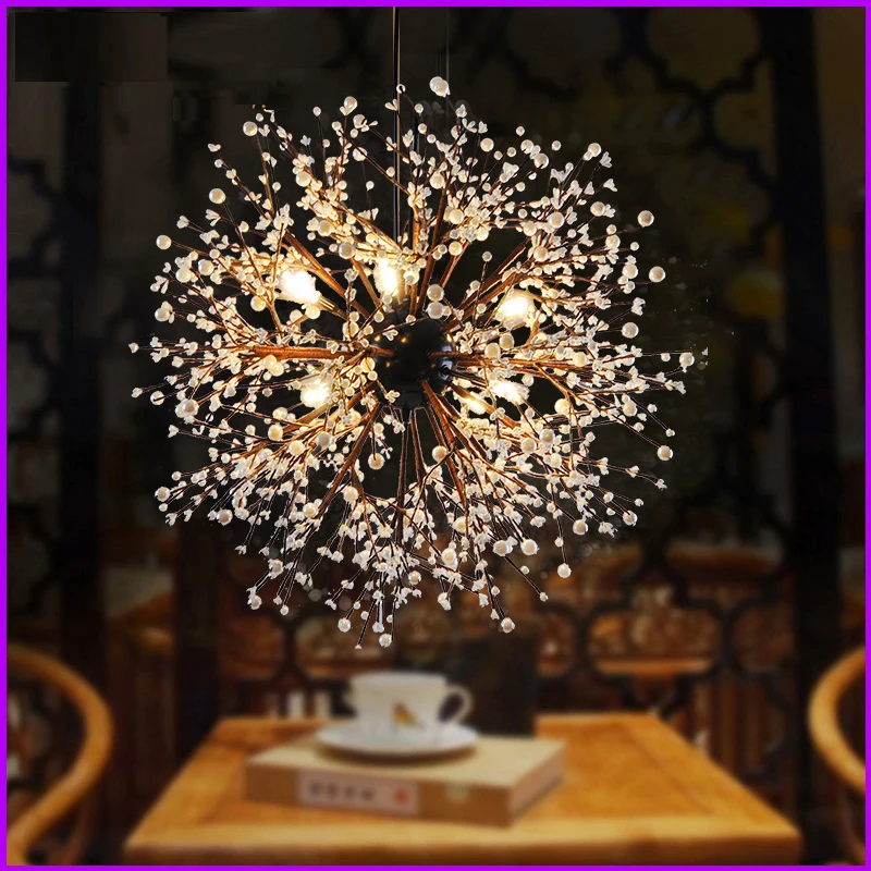 Living room bedroom Post Modern pendant lights Dining room dandelion led Pendant lamp Exhibition Hall hanging Lamp led lighting Living room bedroom Post Modern pendant lights Dining room dandelion led Pendant lamp Exhibition Hall hanging Lamp led lighting