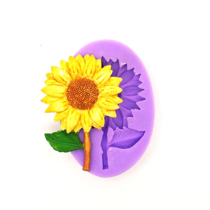 Sunflower Silicone Cake Mold, Chocolate Mold, Silicone Soap Mold, Cake