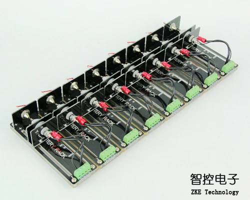 

Four wire battery test stand eight in one