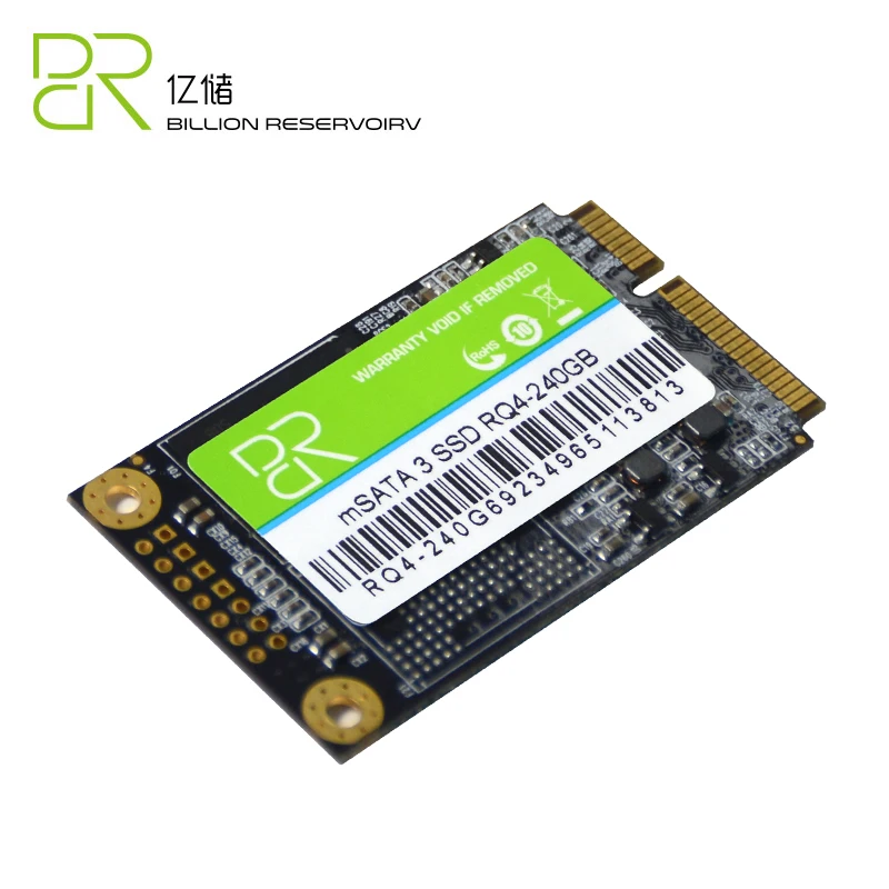 BR mSATA ssd mSATA 2 mSATA 3 240g 120g 60g mSATA-SATA адаптер Корпус Внутренний твердотельный накопитель для ноутбуков